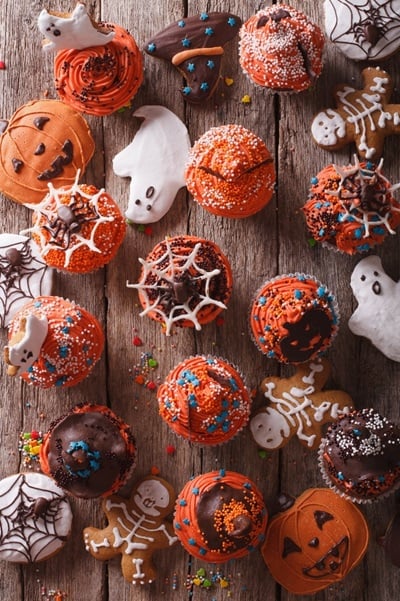 Bild von Halloween-Süßigkeiten