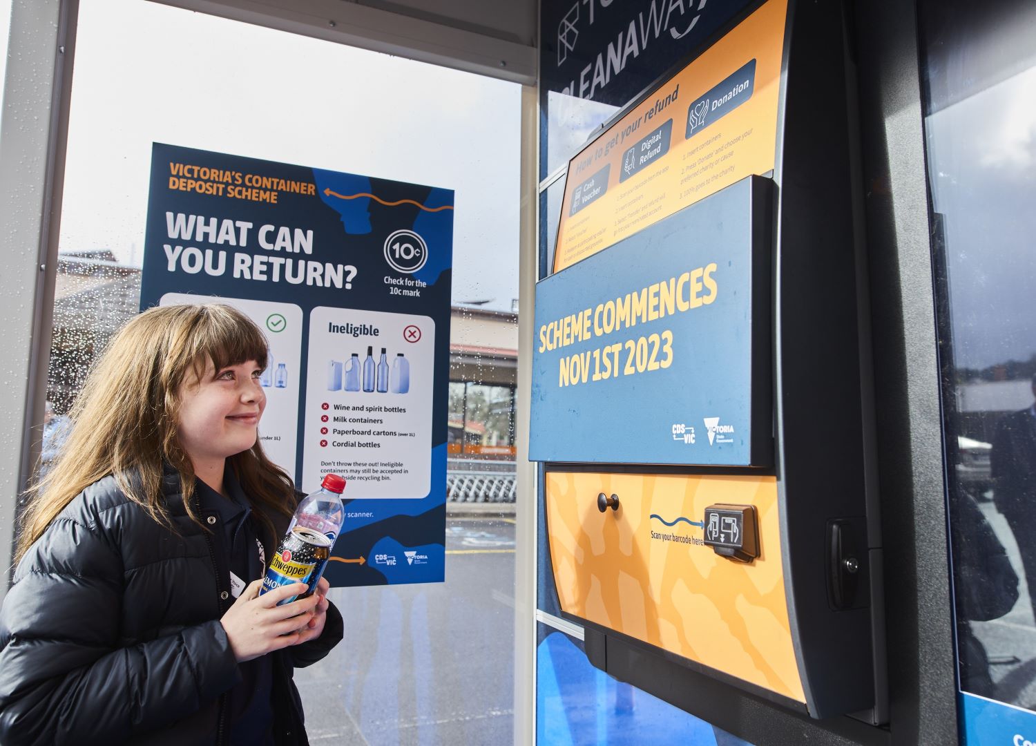 Victoria Launches Deposit Return Scheme TOMRA's Contribution TOMRA