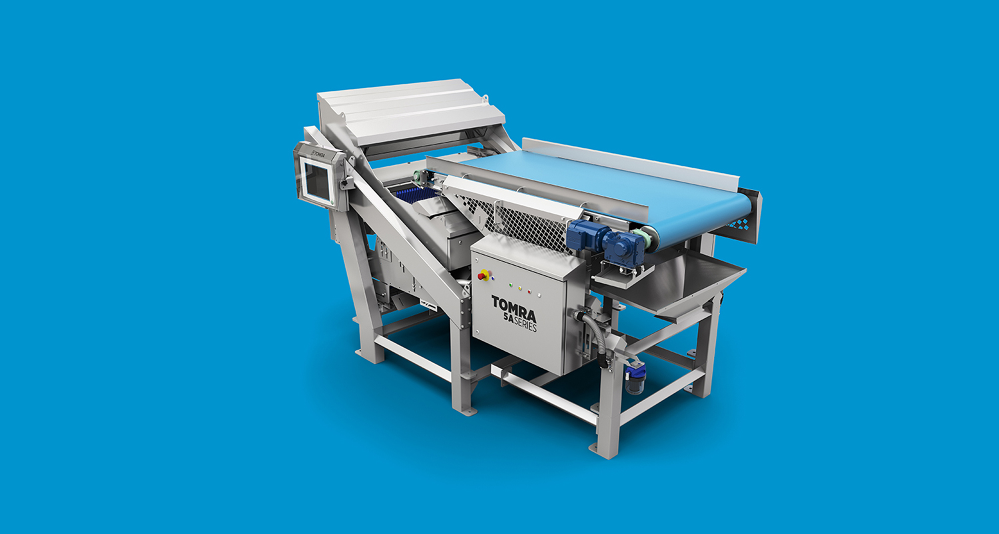 TOMRA 5A premier optical sorter for nuts, dried fruit and IQF TOMRA