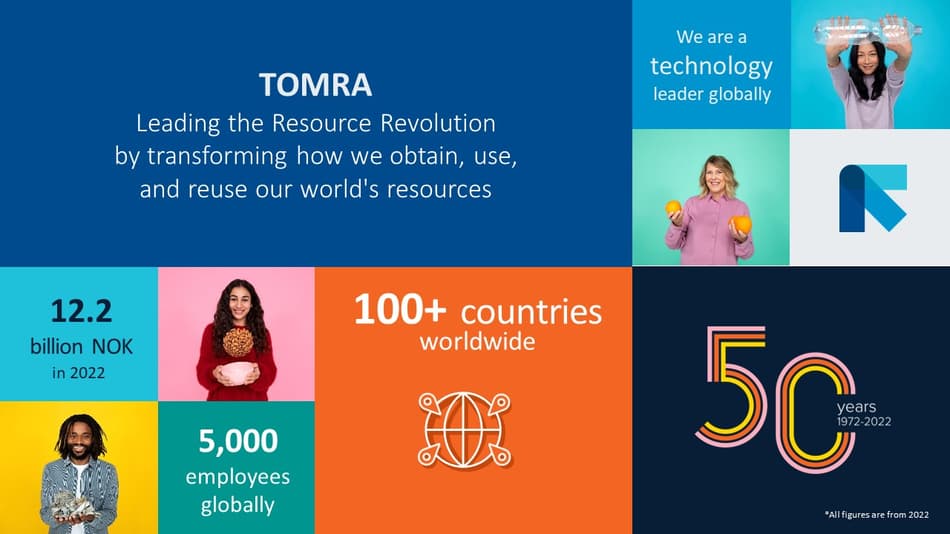 TOMRA Group hakkında bilgiler ve rakamlar