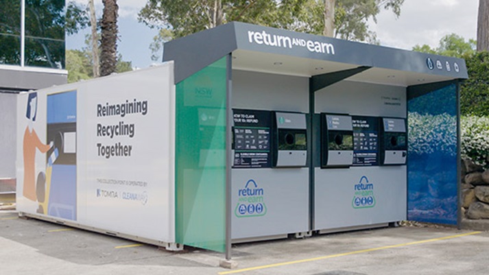 imagen de una estación de Return and Earn