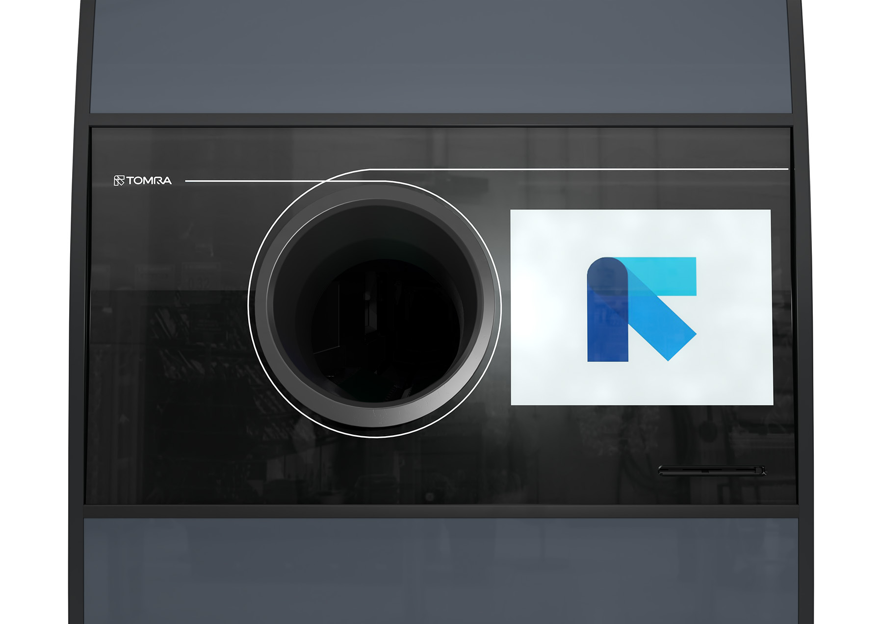 Close-up of T9 infeed and display