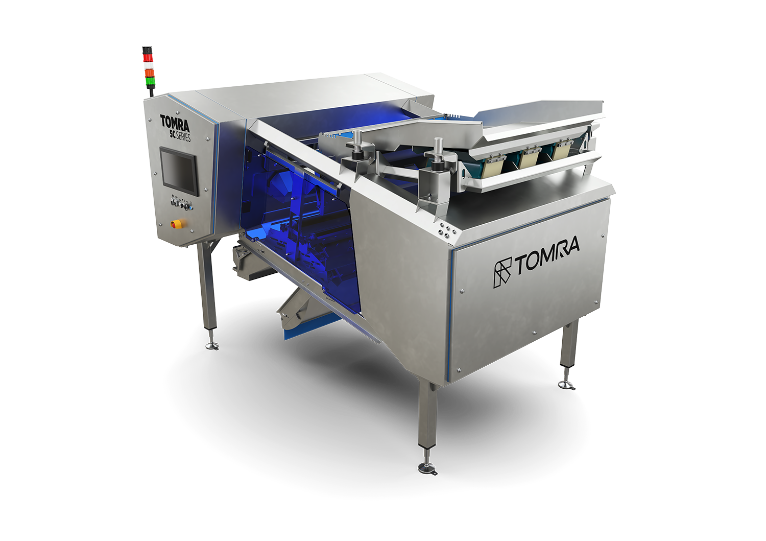 TOMRA 5 C sorting machine for nuts, dried fruit and IQF | TOMRA