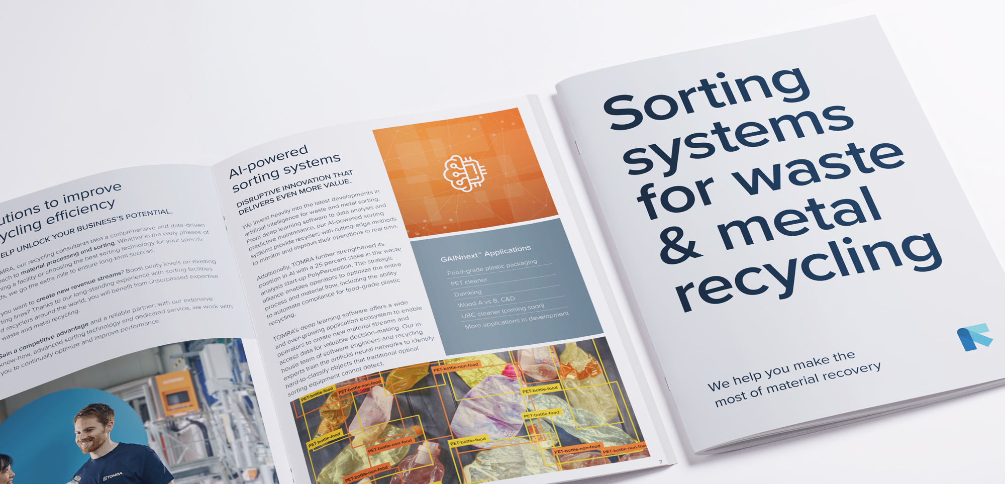 TOMRA Catalog mockup