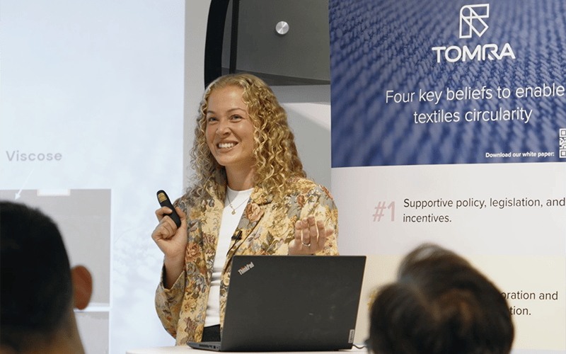 Mari Larsen Sæther, Recycling Lead i TOMRA Textiles