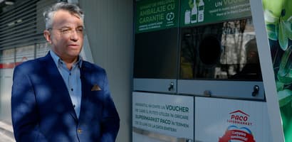 Feliciu Paraschiv, Owner of Paco Supermarkets