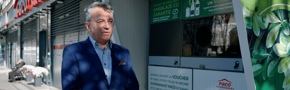 Feliciu Paraschiv, Owner of Paco Supermarkets