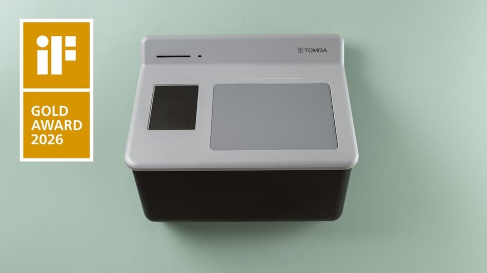 Tomra Color TOMRA R2 reverse vending machine wins Gold iF Design Award | TOMRA
