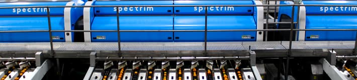 Oranges moving on a 5SA through the Spectrim grading system