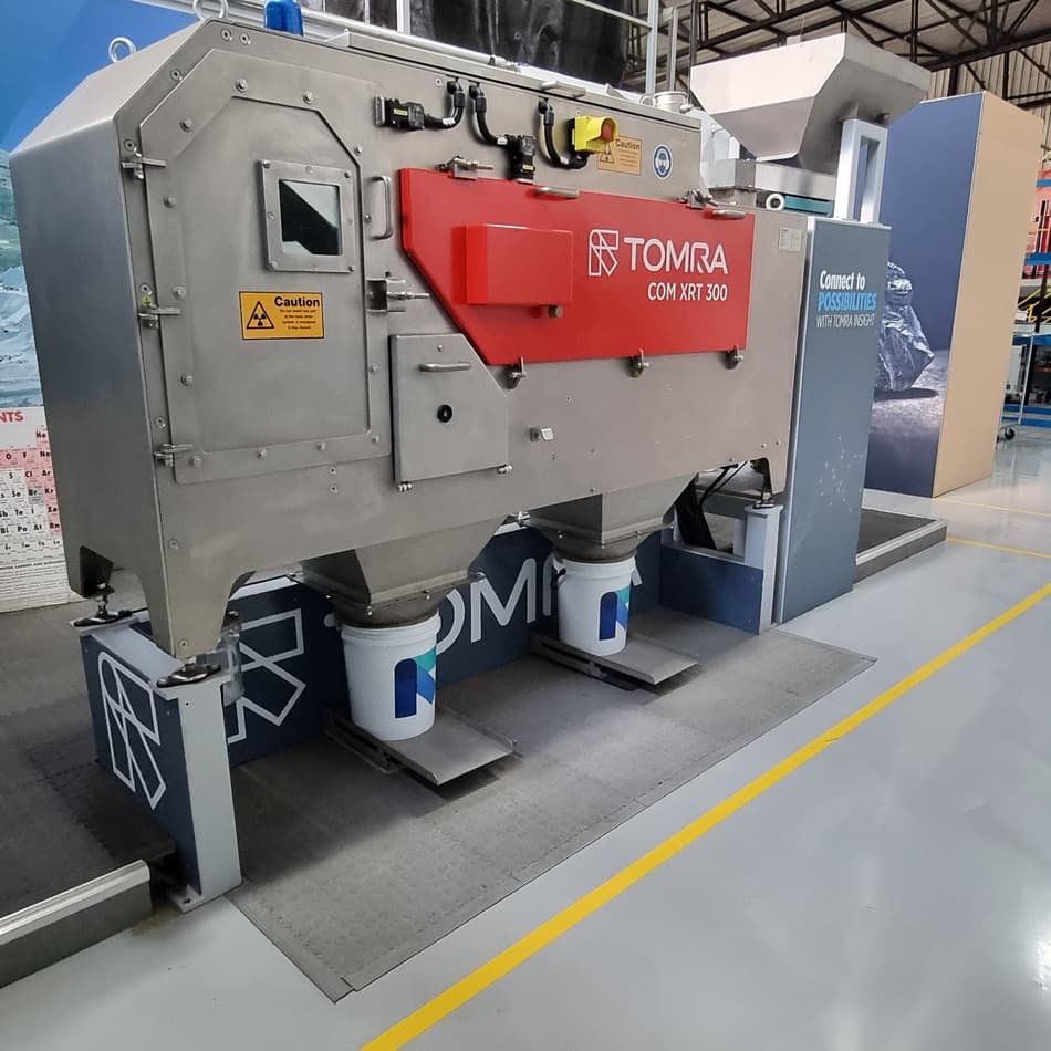 Tomra TOMRA's Diamond Sorting Solution Gains Industry Interest | TOMRA