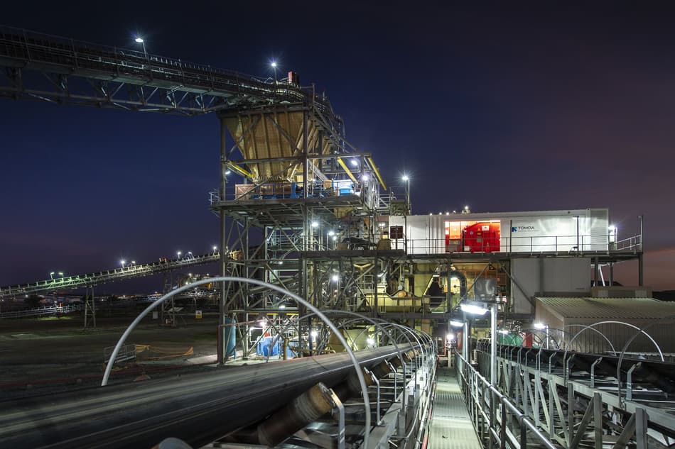 COM XRT 1200 Karowe Mine overview
