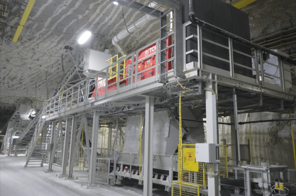 TOMRA & K+S pilot rock salt XRT sorting at Zielitz mine | TOMRA