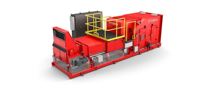 Xrt Machine Process Overview Machine de tri minier TOMRA : COM Tertiary XRT - TOMRA