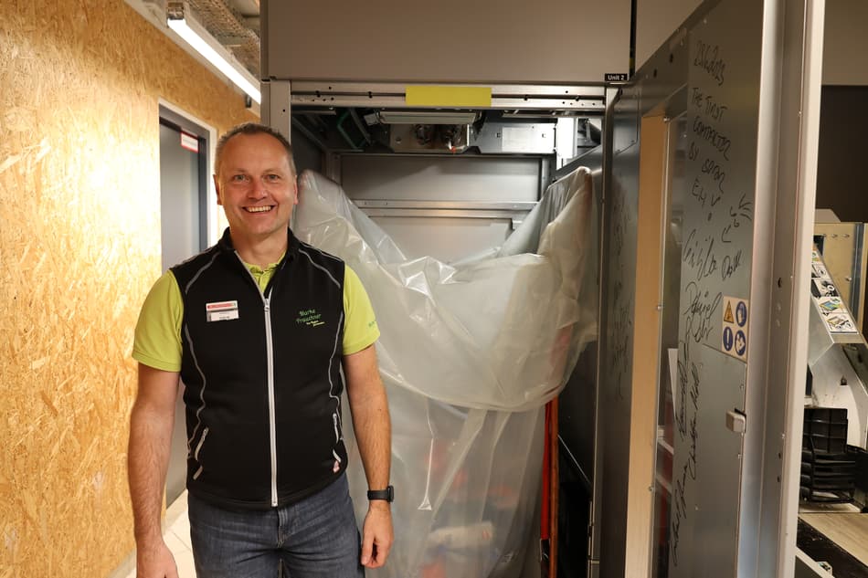 Hannes Unterberger and TOMRA RollPac