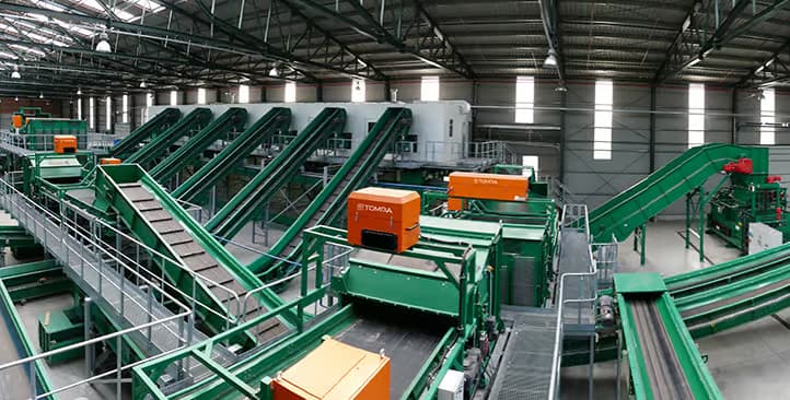 Sorting plant in Hungary