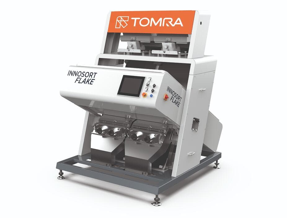 TOMRA launches INNOSORT FLAKE with dual-sensor sorting | TOMRA