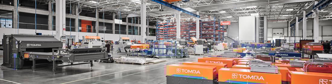 tomra plant production machines products