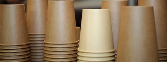 Stacked Coffee cups