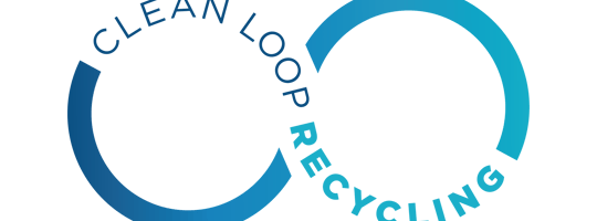 Clean loop recycling logo