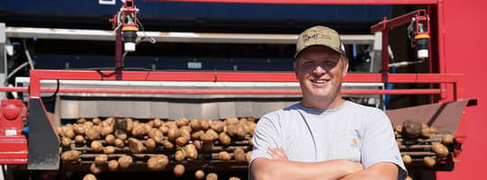 Luke Parr, Farm Manager at Sackett Ranch