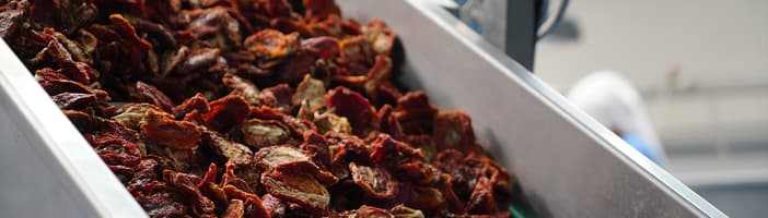 dehydrated vegetables