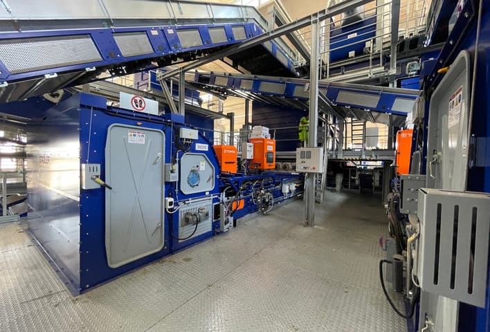 Eco.Ge.Ri. plant TOMRA machines