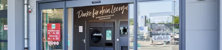 German store with deposit return scheme