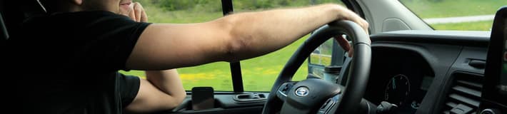 Image of Tuukka driving