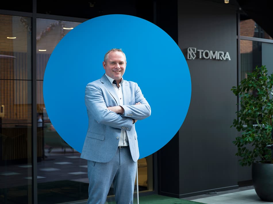 Stefan Schrahe, EVP de TOMRA, Ressources humaines et Organisation