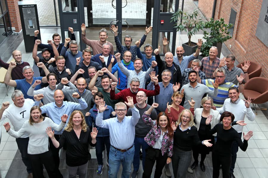 Photo of TOMRA R1 development team