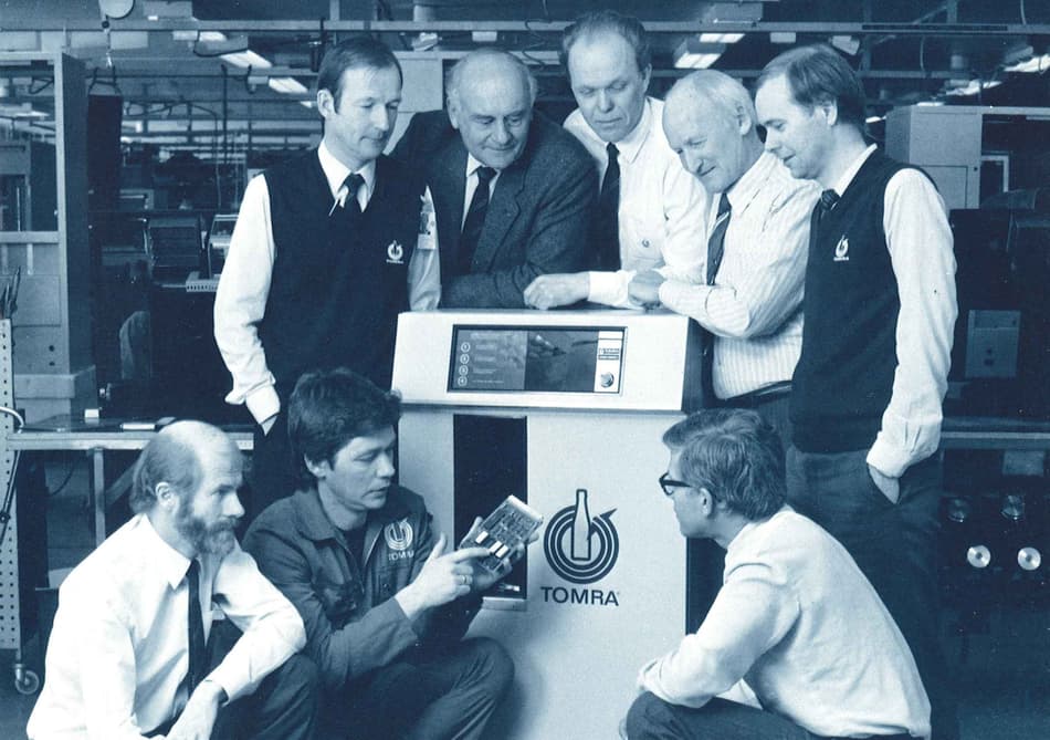 Image of TOMRA board with TOMRA SP