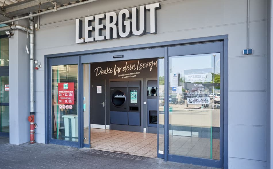 Image of store from Germany deposit return scheme