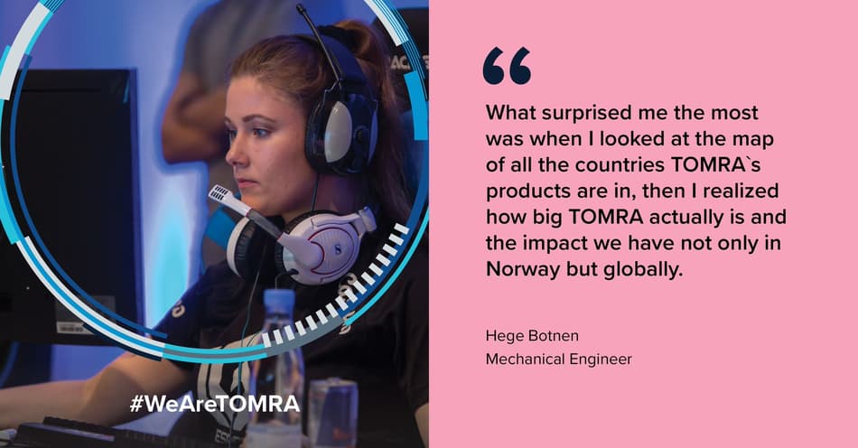 Hege Botnen TOMRA employee