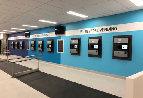 image of a reverse vending machines