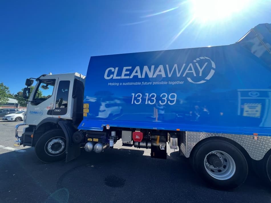 Cleanaway truck