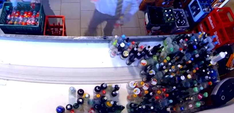 empty bottles