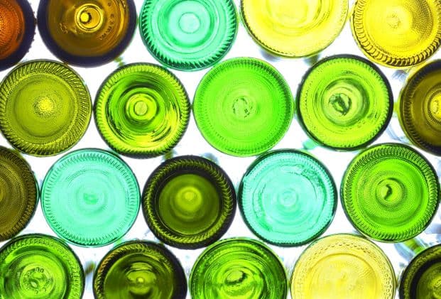 Image of glass bottles