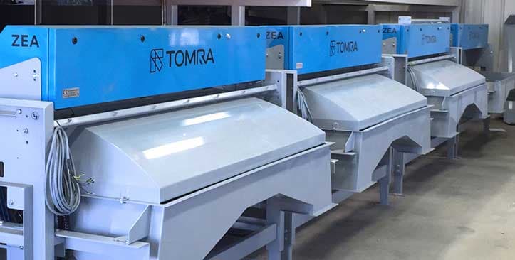 TOMRA's ZEA seed corn sorting machine