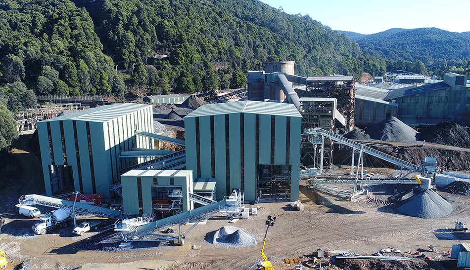 The Renison Tin mine in Tasmania