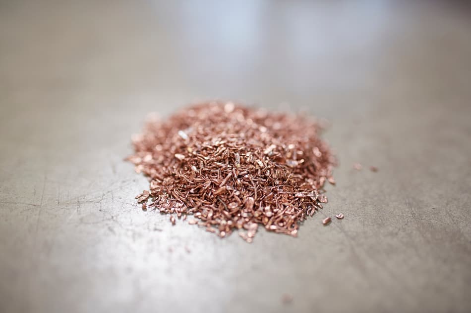 copper granulate