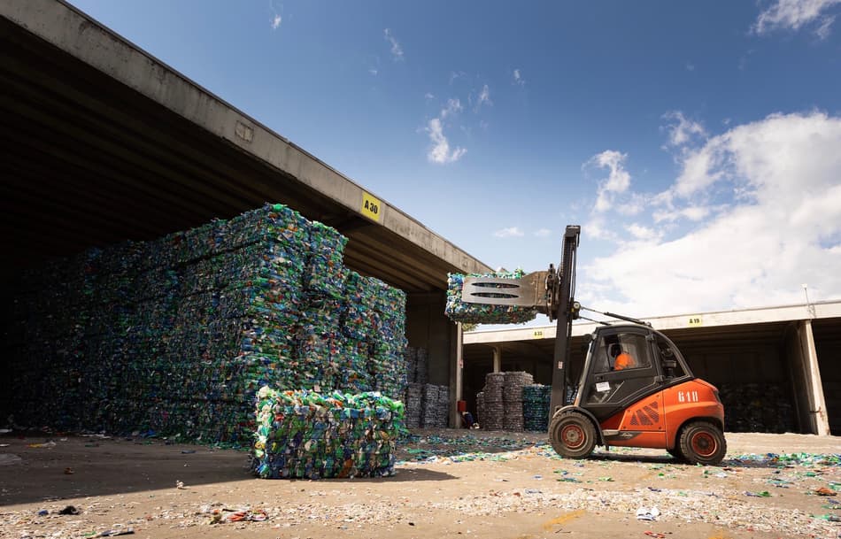 Usine de recyclage de jardin de Masotina