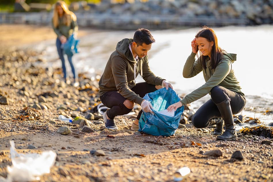 collection waste volunteers