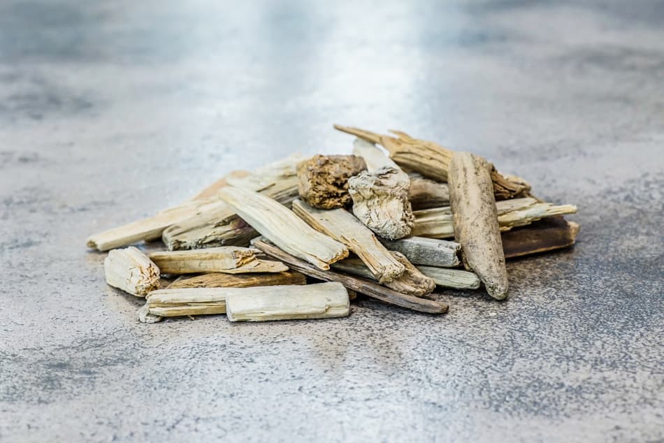 non processed wood