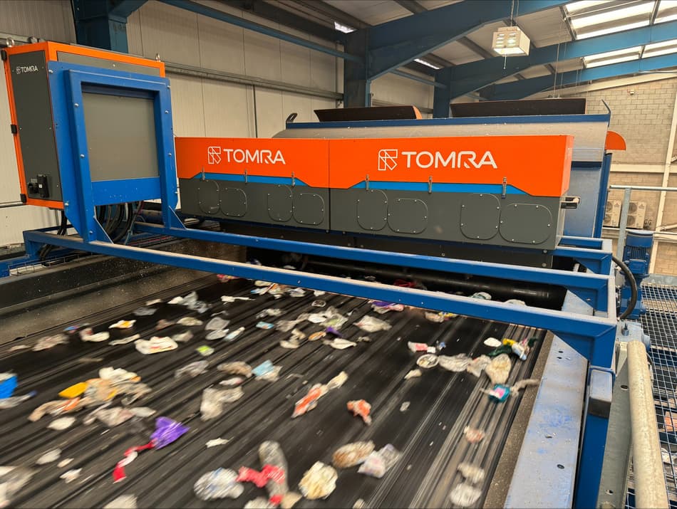 Pro Environmental has invested in advanced sensor-based sorting equipment from TOMRA
