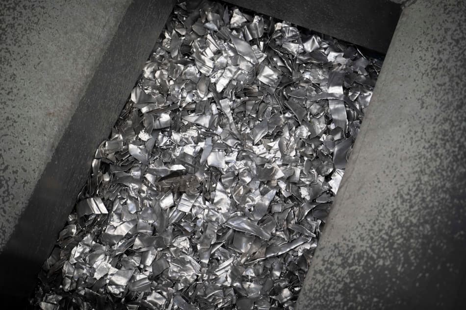Pure aluminum alloys after LIBS sorting
