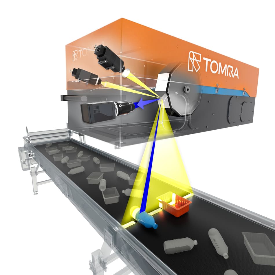 tecnología de clasificación tomra flying beam