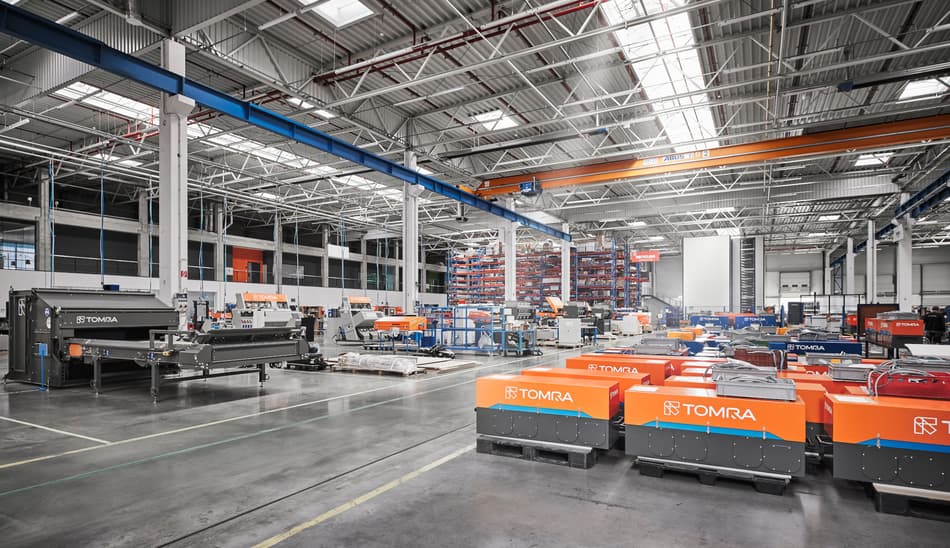 TOMRA manufacturing facility