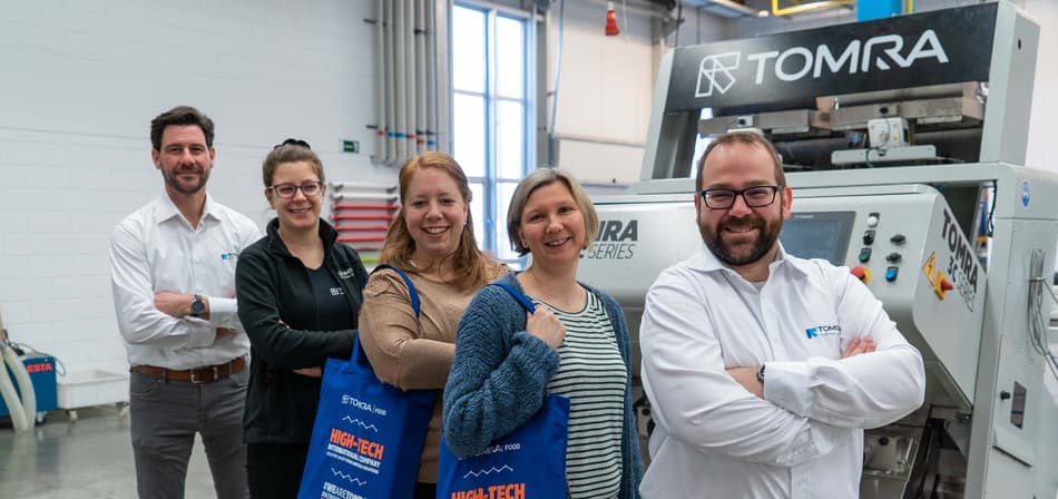 Equipe de pessoas e organização da TOMRA