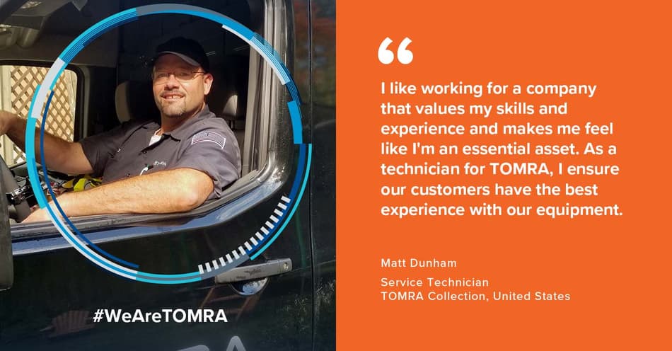 We Are TOMRA – Matt Dunham